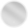 Mexen Erg apšviestas vonios veidrodis, apvalus 50 cm, LED 6000K, antifog - 9823-050-050-611-00
