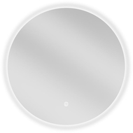 Mexen Erg vonios veidrodis su apšvietimu, apvalus 50 cm, LED 6000K, nuo rasos - 9823-050-050-611-00