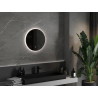 Mexen Erg apšviestas vonios kambario veidrodis, apvalus 50 cm, LED 6000K, nuo rasojimo - 9823-050-050-611-00