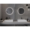 Mexen Erg apšviestas vonios veidrodis, apvalus 50 cm, LED 6000K, antifog - 9823-050-050-611-00