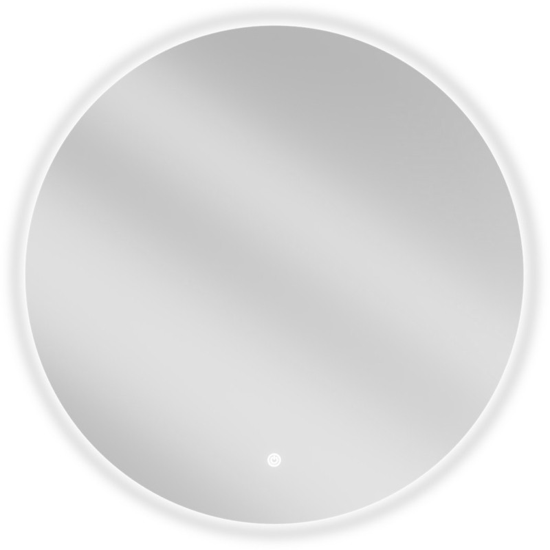 Mexen Erg apšviestas vonios veidrodis, apvalus 70 cm, LED 6000K, antipara - 9823-070-070-611-00