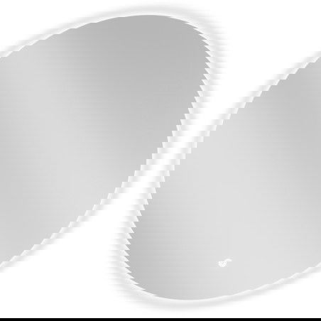 Mexen Erg vonios veidrodis su pašvietimu, apvalus 70 cm, LED 6000K, antifog - 9823-070-070-611-00