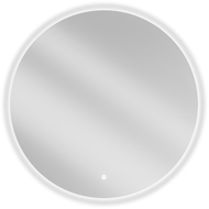Mexen Erg apšviestas vonios veidrodis, apvalus 80 cm, LED 6000K, anti-dulksna - 9823-080-080-611-00