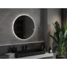 Mexen Erg apšviestas vonios veidrodis, apvalus 80 cm, LED 6000K, be garų - 9823-080-080-611-00