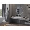 Mexen Erg apšviestas vonios veidrodis, apvalus 80 cm, LED 6000K, be garų - 9823-080-080-611-00