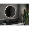Mexen Erg apšviestas vonios veidrodis, apvalus 90 cm, LED 6000K, nuo rasojimo - 9823-090-090-611-00