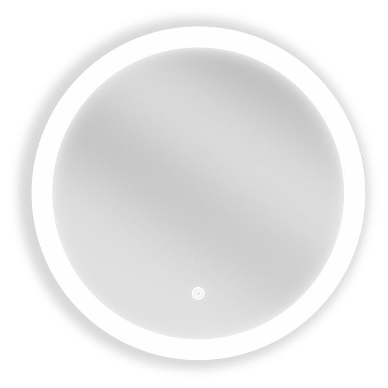 Mexen Oro apšviestas vonios veidrodis, apvalus 50 cm, LED 6000K, priešrūkinis - 9824-050-050-611-00