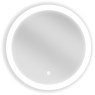 Mexen Oro apšviestas vonios veidrodis, apvalus 50 cm, LED 6000K, priešrūkinis - 9824-050-050-611-00