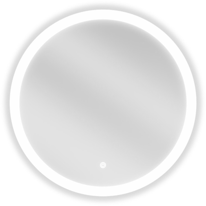 Mexen Oro apšviestas vonios veidrodis, apvalus 60 cm, LED 6000K, nuo rasojimo apsaugotas - 9824-060-060-611-00