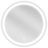 Mexen Oro apšviestas vonios veidrodis, apvalus 60 cm, LED 6000K, nuo rasojimo apsaugotas - 9824-060-060-611-00