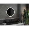 Mexen Oro apšviestas vonios veidrodis, apvalus 70 cm, LED 6000K, priešrūkinis - 9824-070-070-611-00