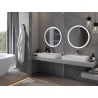 Mexen Oro veidrodžiu apšvietimas, apvalus 70 cm, LED 6000K, antiūkas - 9824-070-070-611-00