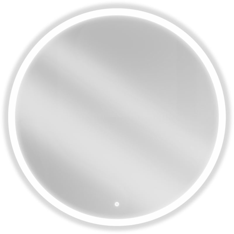 Mexen Oro apšviestas vonios veidrodis, apskritas 100 cm, LED 6000K, anti-rūkas - 9824-100-100-611-00