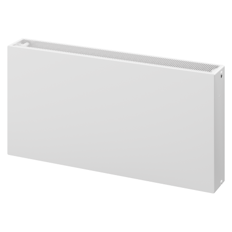Mexen Flat CF33 plokščias radiatorius 900 x 500 mm, šoninis pajungimas, 1500 W, baltas - W433F-090-050-00