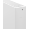 Mexen Flat CF33 plokščias radiatorius 900 x 500 mm, šoninis pajungimas, 1500 W, baltas - W433F-090-050-00