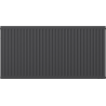 Mexen C21 plokščias radiatorius 500 x 2800 mm, šoninis prijungimas, 3101 W, antracitas - W421-050-280-66