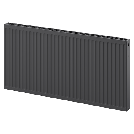 Mexen C21 plokščias radiatorius 600 x 700 mm, šoninis jungimas, 897 W, antracitas - W421-060-070-66