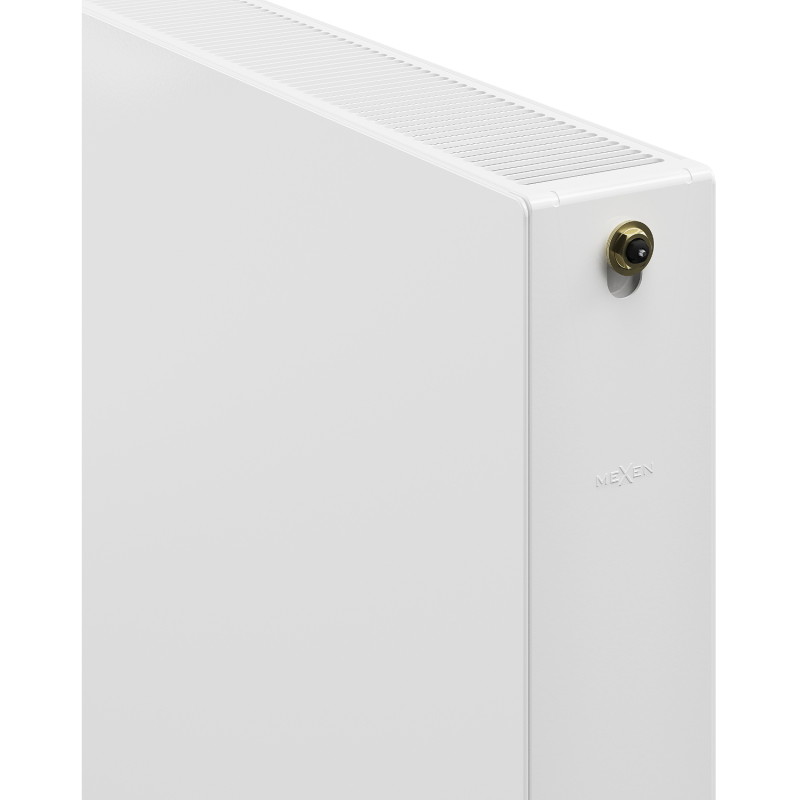 Mexen CVF22 Plokščias plieninis radiatorius 600 x 400 mm, apatinis prijungimas, 633 W, baltas - W622F-060-040-00