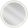 Mexen Esso apšviestas vonios veidrodis, apvalus 90 cm, LED 6000K, anti-rūkas, auksinis rėmas - 9825-090-090-611-50