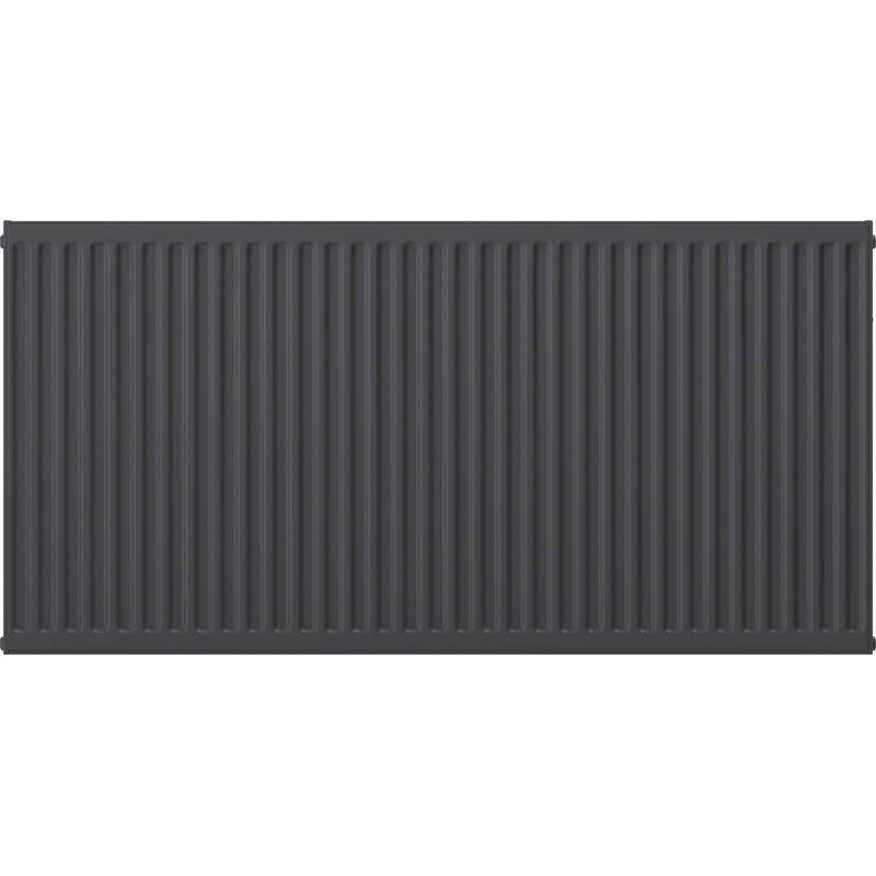 Mexen C33 plokščias radiatorius 900 x 1500 mm, šoninis prijungimas, 4773 W, antracitas - W433-090-150-66