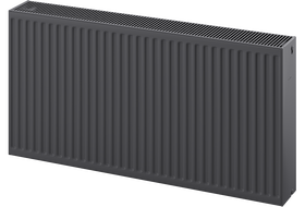 Mexen C33 plokščias radiatorius 900 x 1500 mm, šoninis prijungimas, 4773 W, antracitas - W433-090-150-66