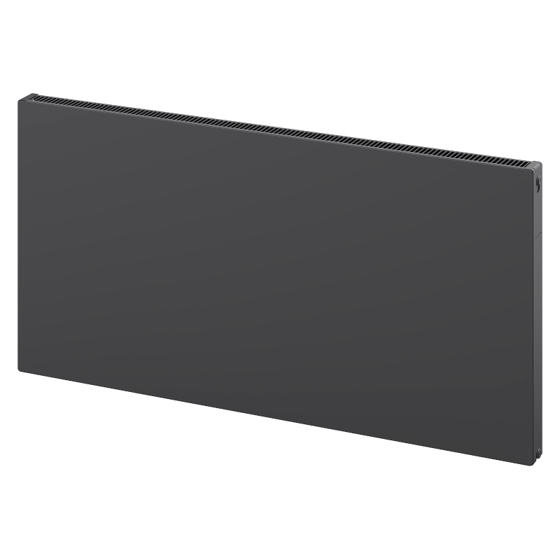 Mexen Flat CF11 plokščiasis radiatorius 300 x 1100 mm, šoninis prijungimas, 500 W, antracitas - W411F-030-110-66