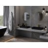 Mexen Loft apvalus vonios kambario veidrodis 65 cm, auksinis rėmas - 9850-065-065-000-50