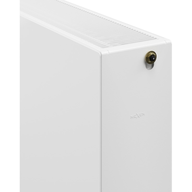 Mexen CVF33 Plokščias plieninis radiatorius 500 x 500 mm, apatinis jungimas, 950 W, baltas - W633F-050-050-00