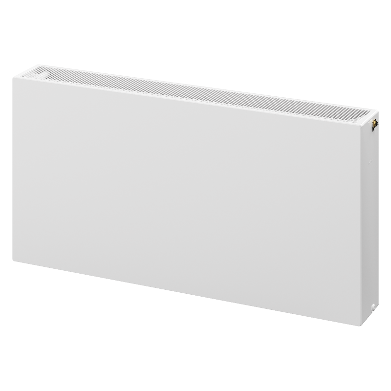 Mexen Flat CVF33 plokštuminis radiatorius 500 x 500 mm, apatinis prijungimas, 950 W, baltas - W633F-050-050-00