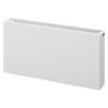 Mexen Flat CVF33 plokštuminis radiatorius 500 x 500 mm, apatinis prijungimas, 950 W, baltas - W633F-050-050-00