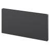 Mexen CF21 Plokščias plieninis radiatorius 600 x 1600 mm, šoninis prijungimas, 1935 W, antracitas - W421F-060-160-66