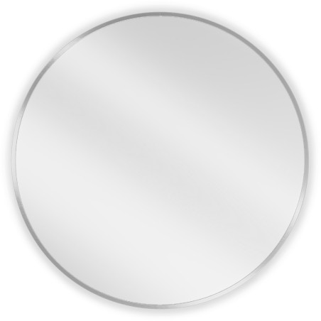 Mexen Loft apvalus vonios veidrodis 70 cm, nerūdijančio plieno rėmas - 9850-070-070-000-10