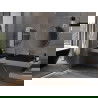 Mexen Loft apvalus vonios kambario veidrodis 70 cm, aukso rėmas - 9850-070-070-000-50