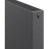 Mexen Flat CF22 plokštelinis radiatoriaus 300 x 400 mm, šoninis prijungimas, 360 W, antracitas - W422F-030-040-66