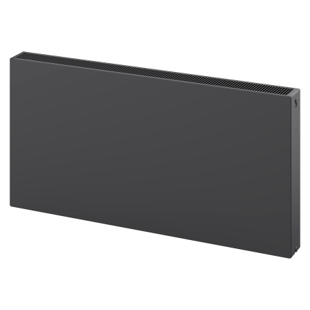 Mexen CF22 Plokščias plieninis radiatorius 400 x 400 mm, šoninis prijungimas, 455 W, antracitas - W422F-040-040-66