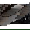 Mexen Loft apvalus vonios veidrodis 85 cm, juodas rėmas - 9850-085-085-000-70
