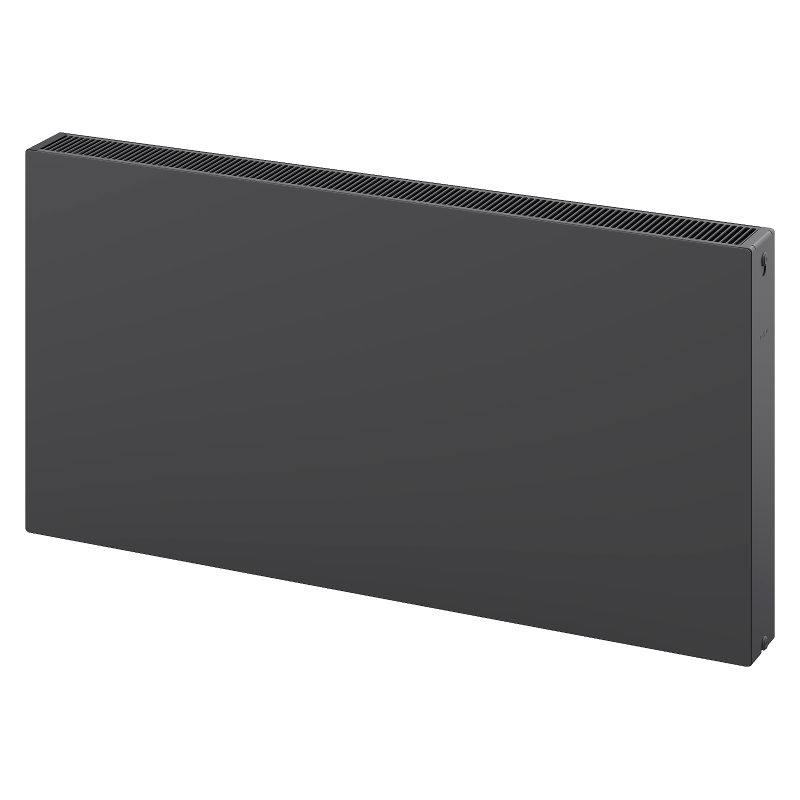 Mexen Flat CF22 plokščias radiatorius 600 x 600 mm, šoninis prijungimas, 949 W, antracito - W422F-060-060-66