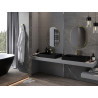 Mexen Loft ovalo formos vonios kambario veidrodis 70 x 50 cm, auksinis rėmas - 9851-070-050-000-50