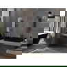 Mexen Loft ovalus vonios veidrodis 75 x 40 cm, auksinis rėmas - 9851-075-040-000-50