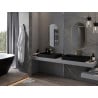 Mexen Loft Owalne lustro łazienkowe 80 x 45 cm, rama w kolorze szczotkowanego złota - 9851-080-045-000-50