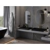Mexen Loft vonios veidrodis ovalus 90 x 55 cm, aukso rėmas - 9851-090-055-000-50