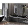 Mexen Loft ovalus vonios veidrodis 100 x 50 cm, aukso rėmas - 9851-100-050-000-50