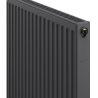 Mexen CV11 plokščias radiatorius 600 x 2400 mm, apatinis prijungimas, 2240 W, antracitas - W611-060-240-66