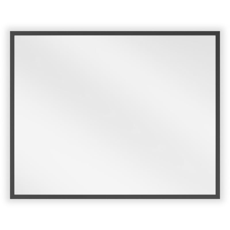 Mexen Loft Vonios kambario stačiakampis veidrodis 50 x 40 cm, juodas rėmas - 9852-050-040-000-70