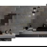 Mexen Loft stačiakampis vonios veidrodis 80 x 60 cm, auksinis rėmas - 9852-080-060-000-50