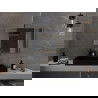 Mexen Loft stačiakampis vonios kambario veidrodis 90 x 60 cm, auksinis rėmas - 9852-090-060-000-50