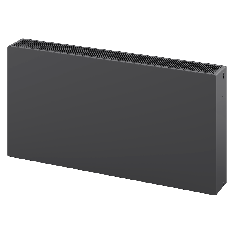 Mexen Flat CF33 plokščias radiatorius 600 x 700 mm, šoninis prijungimas, 1541 W, antracitas - W433F-060-070-66