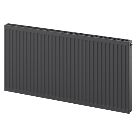 Mexen CV21 plokščio dizaino radiatorių 500 x 1000 mm, apatinis prijungimas, 1108 W, antracitas - W621-050-100-66