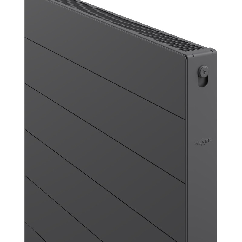 Mexen CL11 Plano plieninis radiatorius 300 x 1600 mm, šoninis prijungimas, 728 W, antracitas - W411L-030-160-66