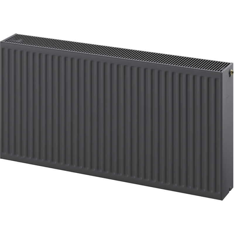 Mexen CV33 plokštelinis radiatorių 600 x 1000 mm, apatinis prijungimas, 2335 W, antracitas - W633-060-100-66